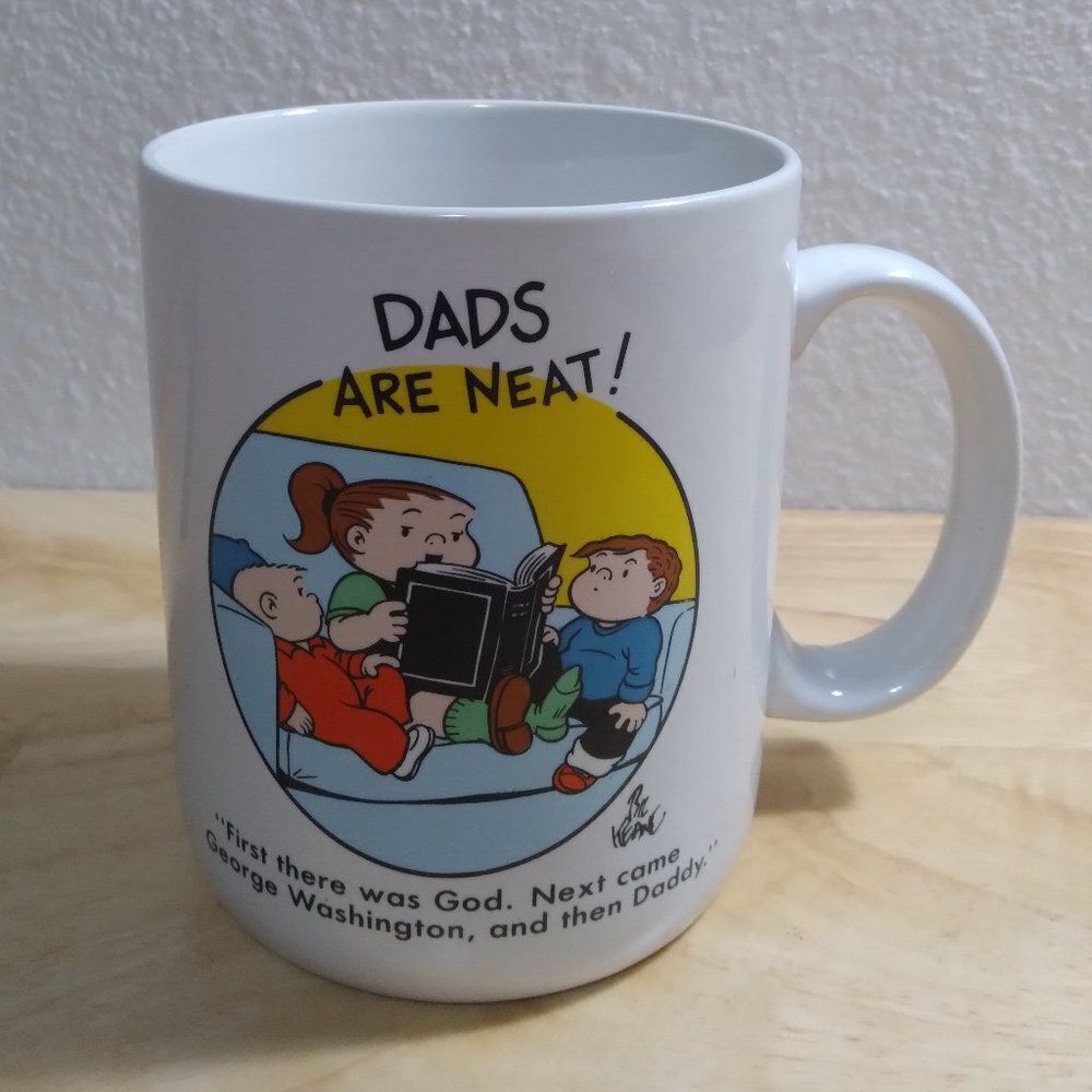 Vintage Family Circus Dads Are Neat Mug Cup
